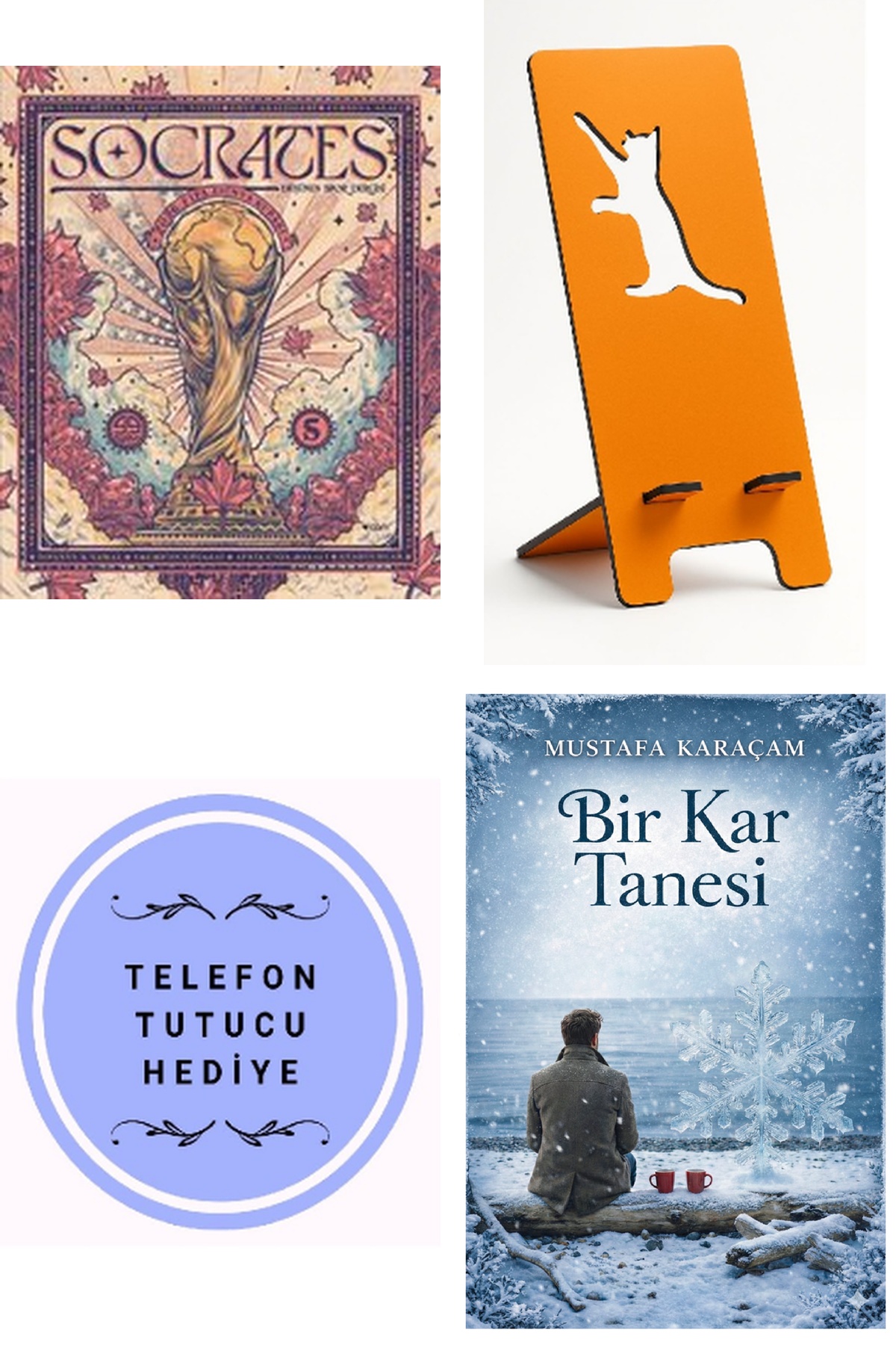 Socrates Dergi No: 99 + Telefon Tutucu + Bir Kar Tanesi