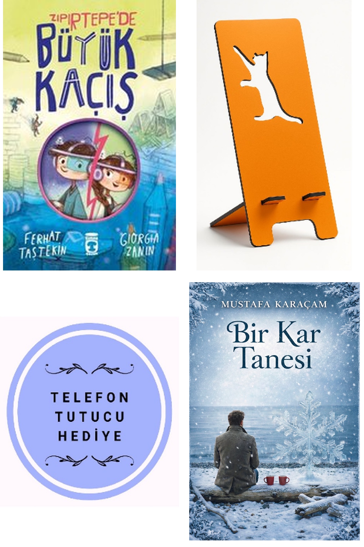 Zıpırtepe'de Büyük Kaçış + Telefon Tutucu + Bir Kar Tanesi