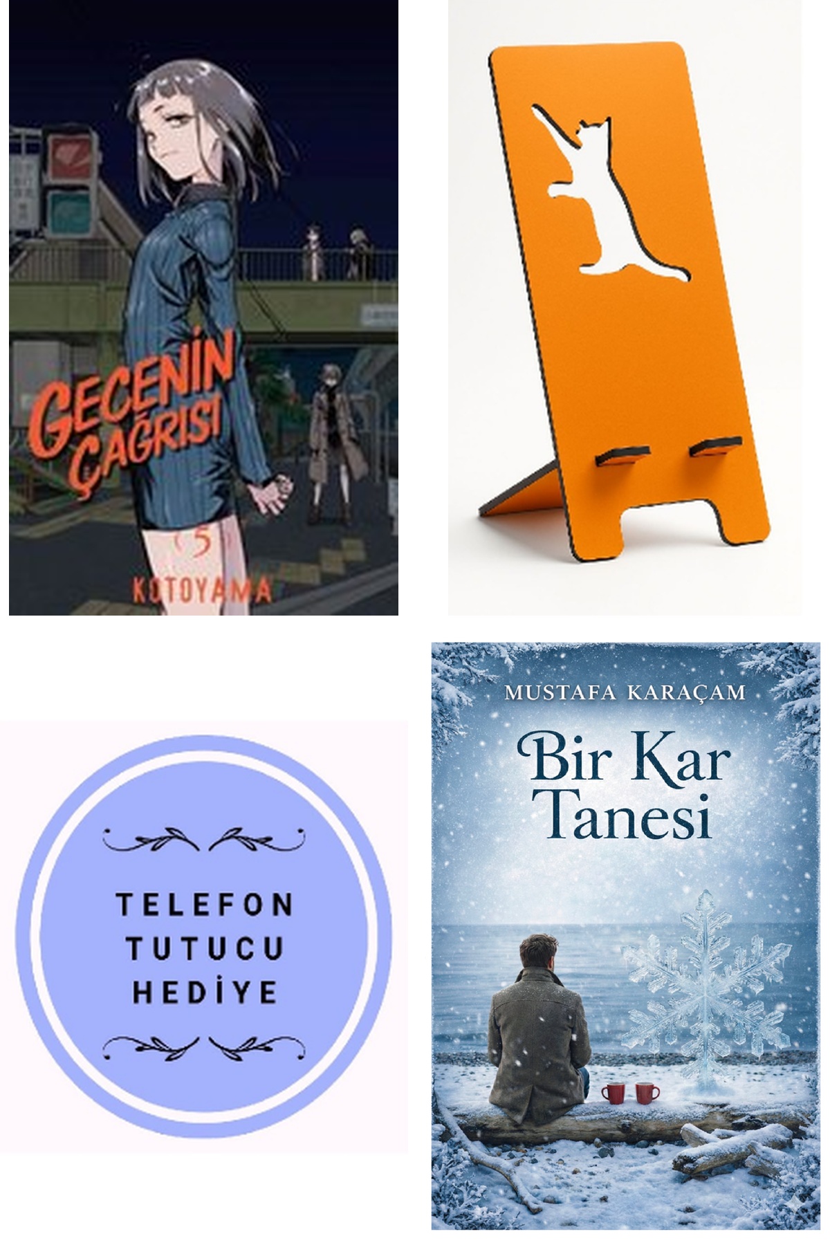Gecenin Çağrısı 5 + Telefon Tutucu + Bir Kar Tanesi