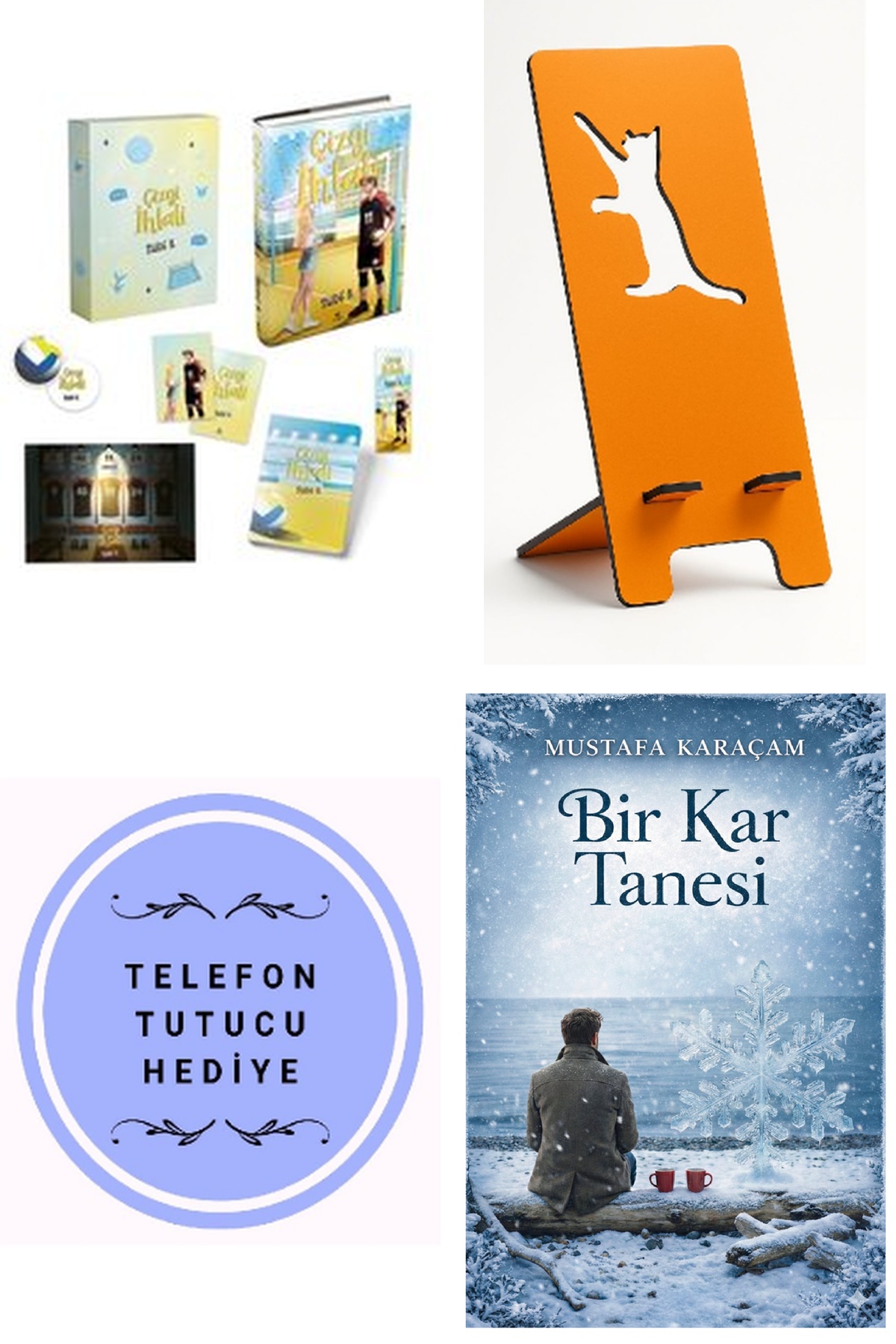 Çizgi İhlali  - Kutulu Set + Telefon Tutucu + Bir Kar Tanesi
