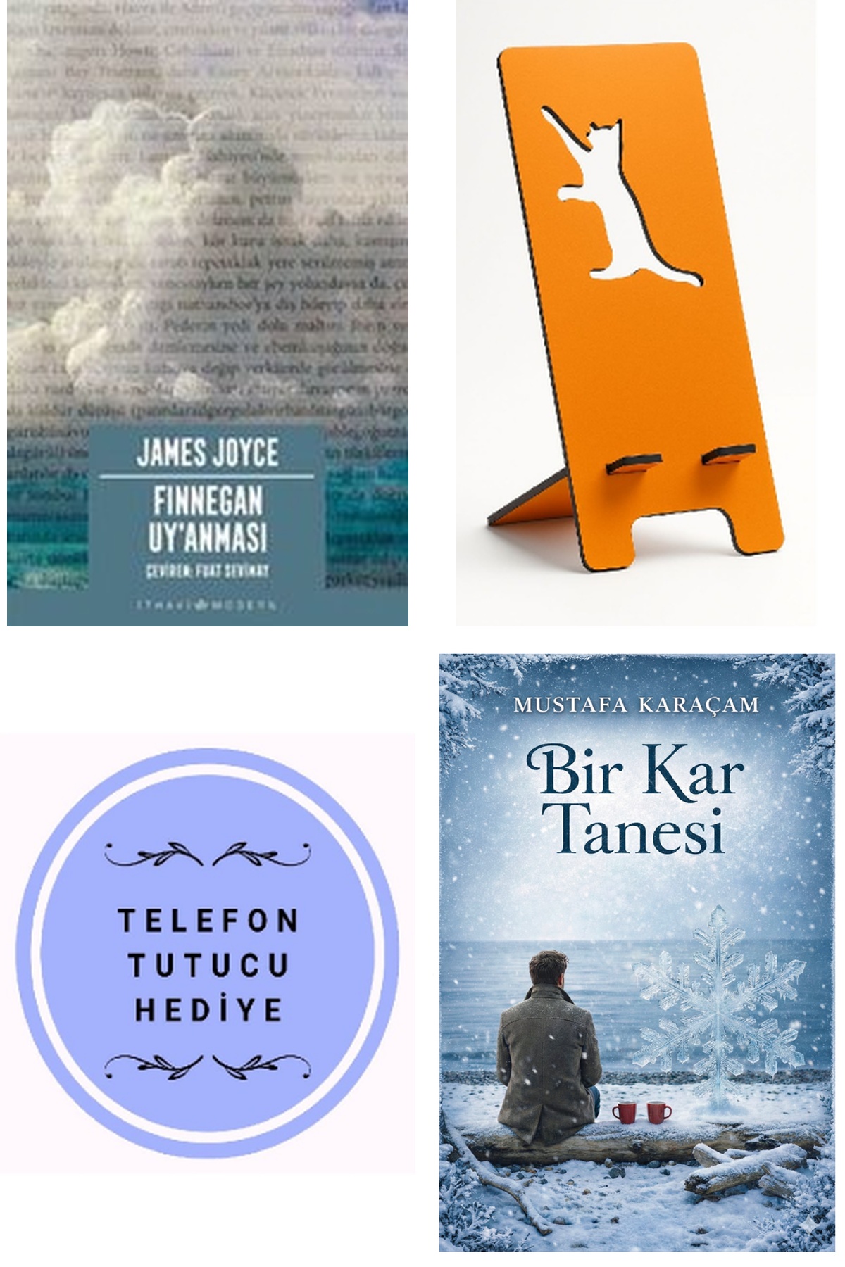 Finnegan Uy'anması + Telefon Tutucu + Bir Kar Tanesi
