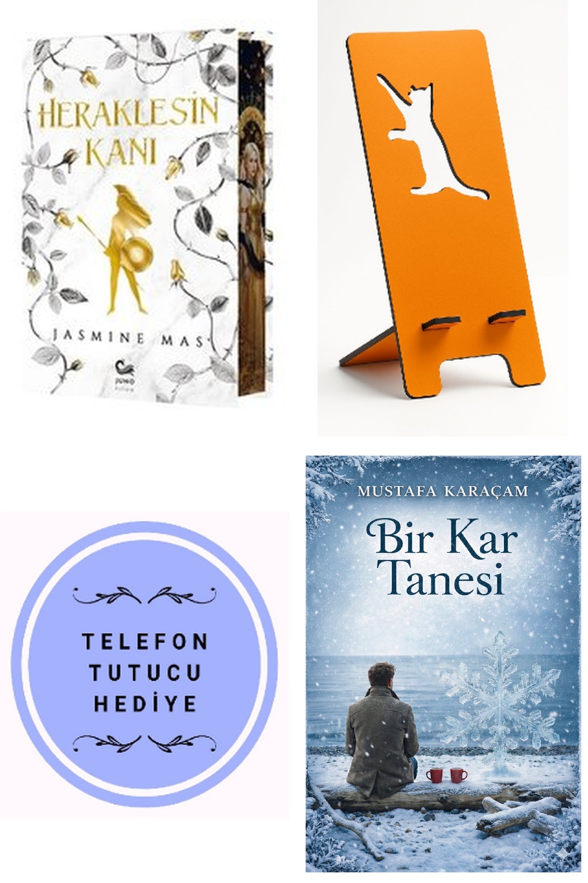 Herakles'in Kanı + Telefon Tutucu + Bir Kar Tanesi