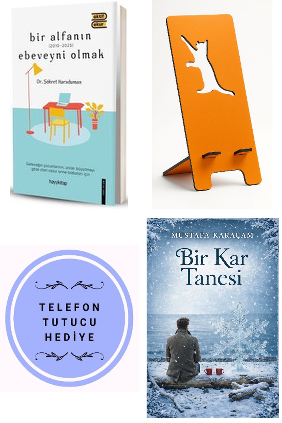 Bir Alfanın Ebeveyni Olmak (2010 - 2025) + Telefon Tutucu + Bir Kar Tanesi